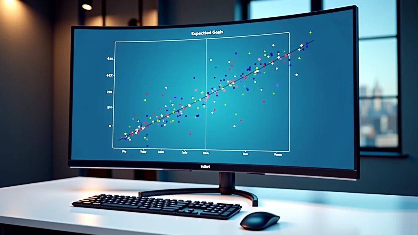 Expected Goals xG analyse og avancerede fodboldstatistikker